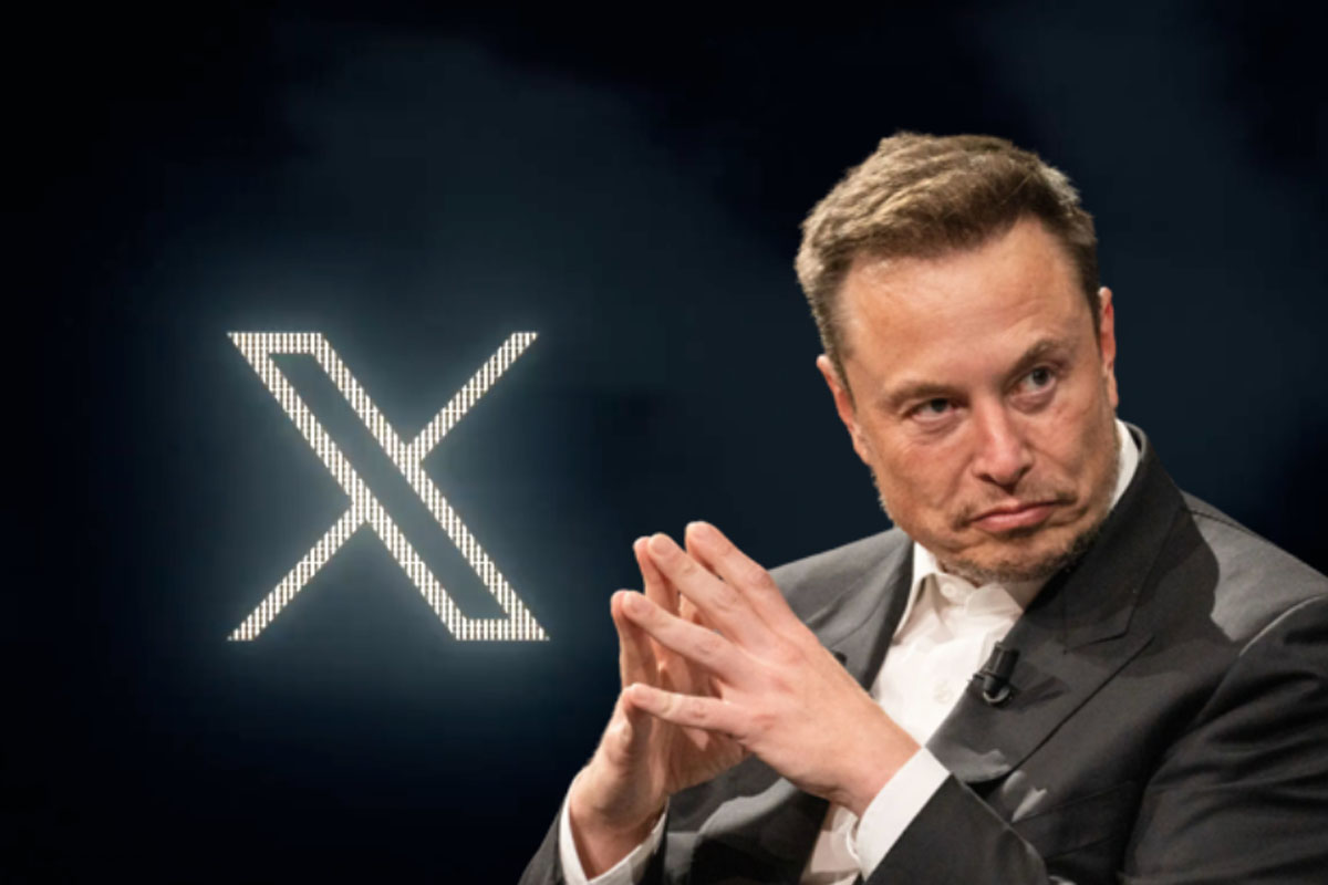 Foto ilustração do fechamento do X no brasil (Elon Musk) - Papel News